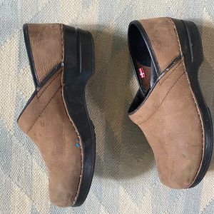 Brown Women's Sanita- Leather